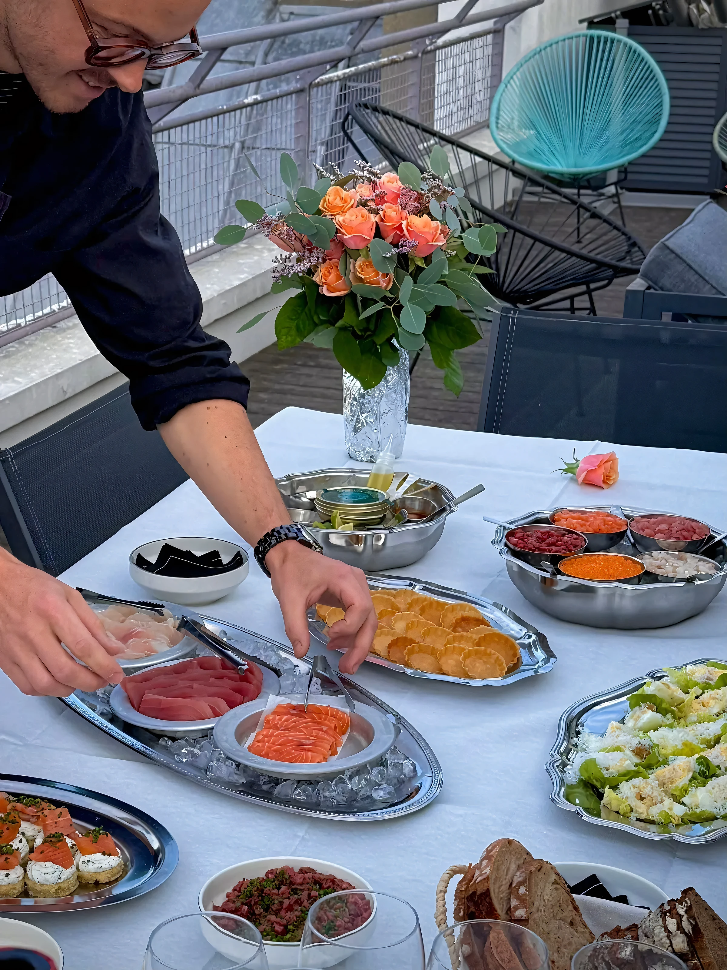 Chef privé à domicile Paris — dîner gastronomique sur-mesure NOCTA Private